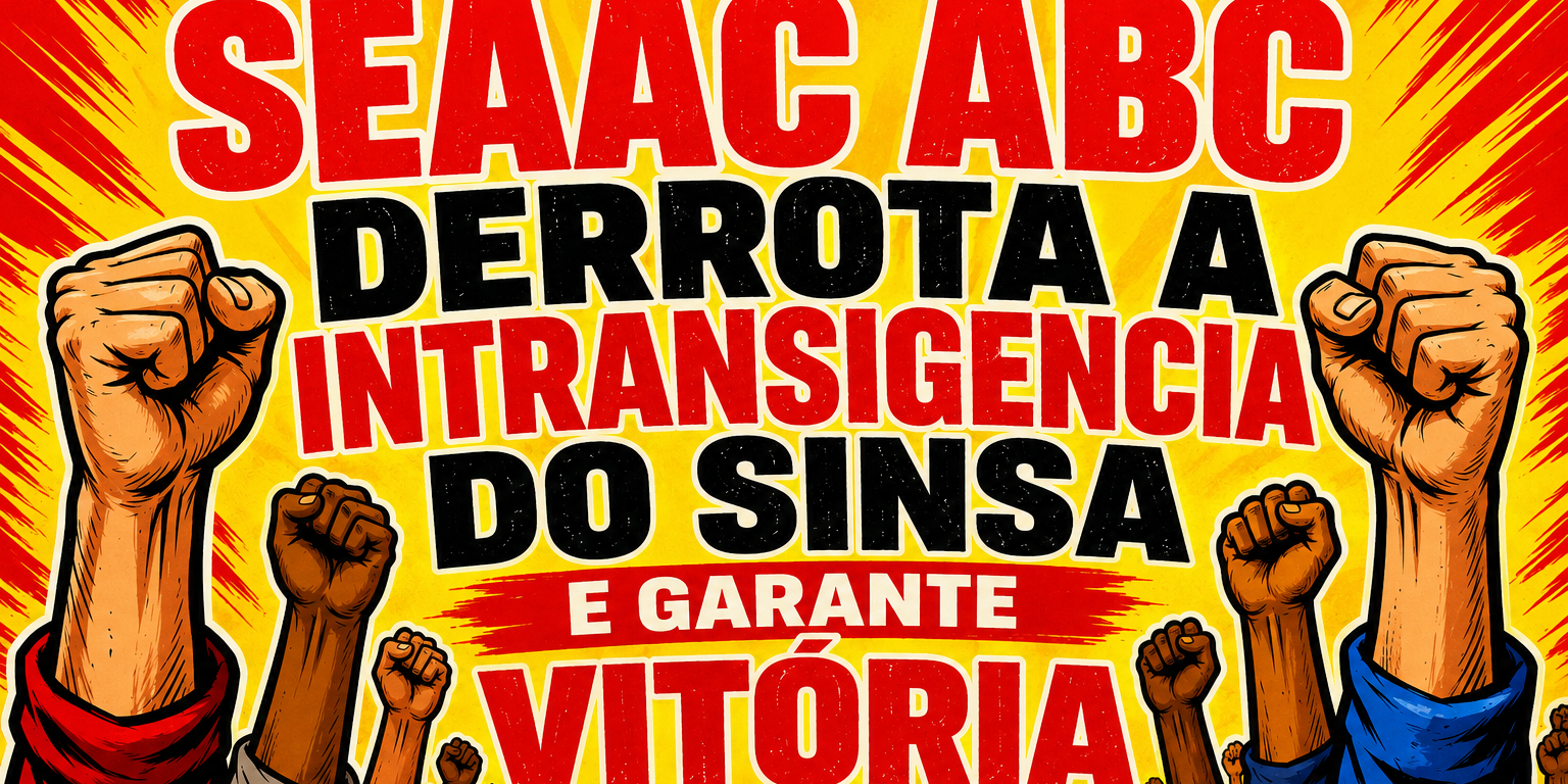 SEAAC VENCE INTRANSIGENCIA DO SINSA NA JUSTIÇA