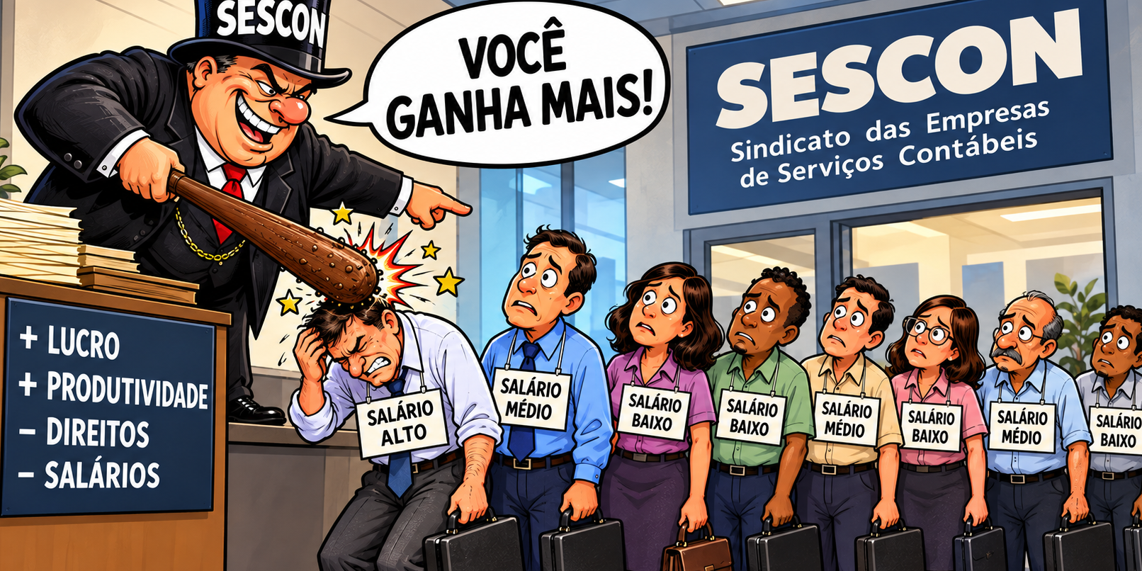 SESCON APRESENTA TERCEIRA CONTRAPROPOSTA SEM ÊXITO E PROCESSO É SUBMETIDO A MEDIAÇÃO NO TRT/SP.